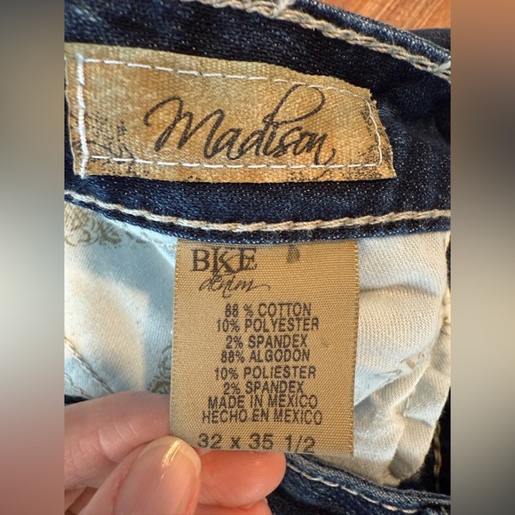 BKE Denim Madison Jeans - 32x35.5 - Picture 4 of 4